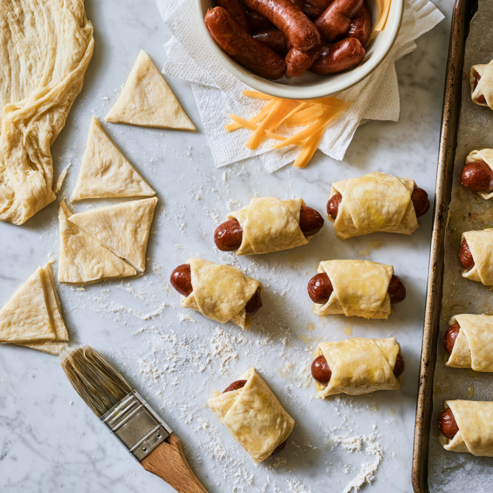 Pigs In A Blanket Recipe-assemble