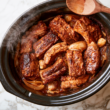 Pork Ribs In The Crockpot-Cooked