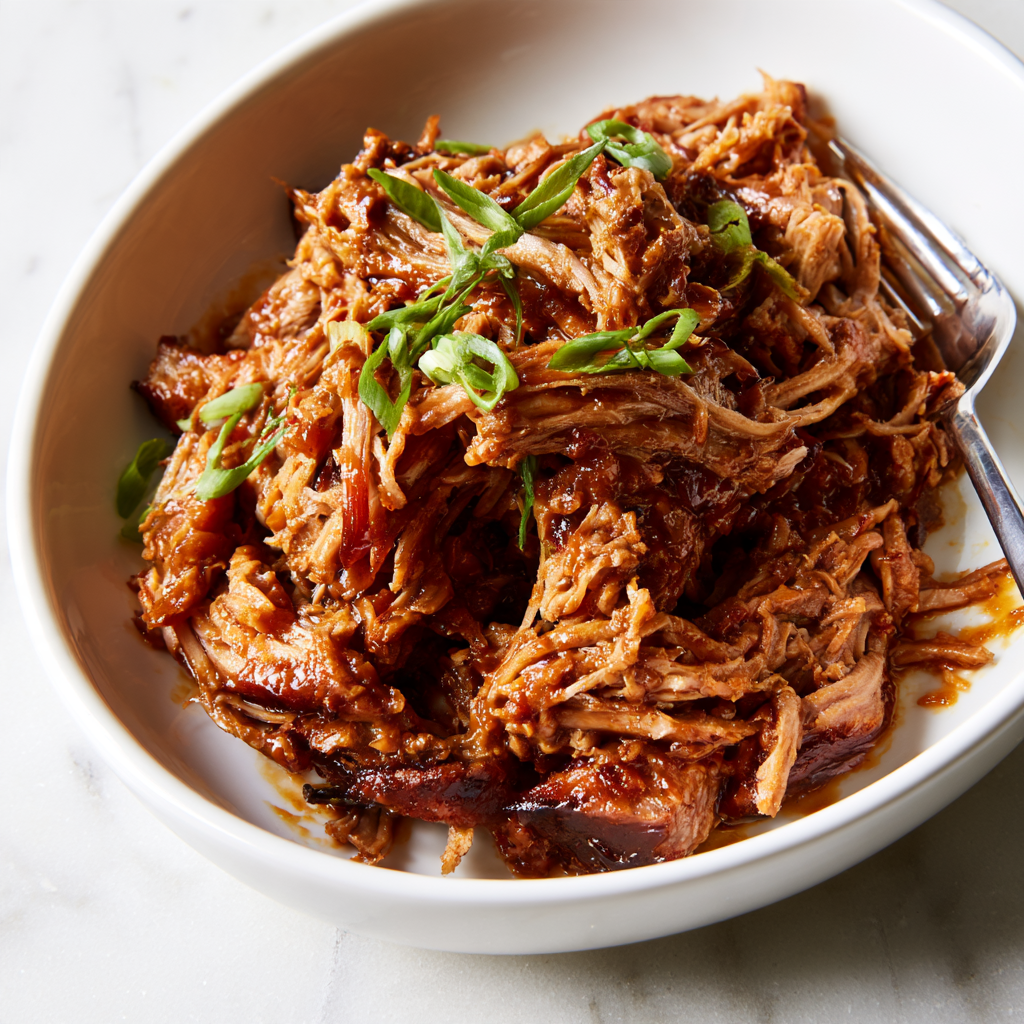 Pork Ribs In The Crockpot-shredded