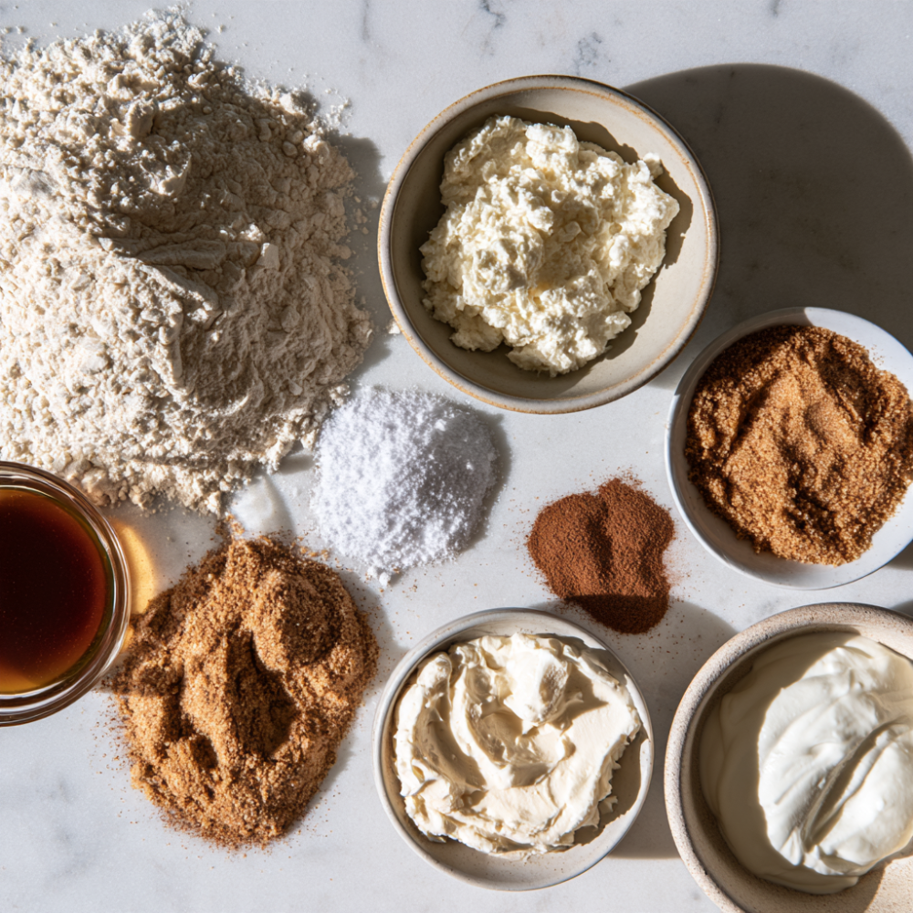 Protein Cinnamon Rolls-Ingredients