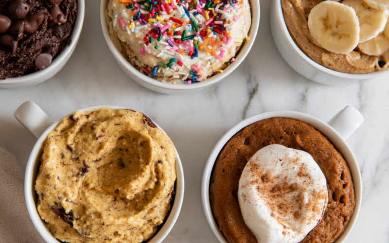 Protein Powder Mug Cakes