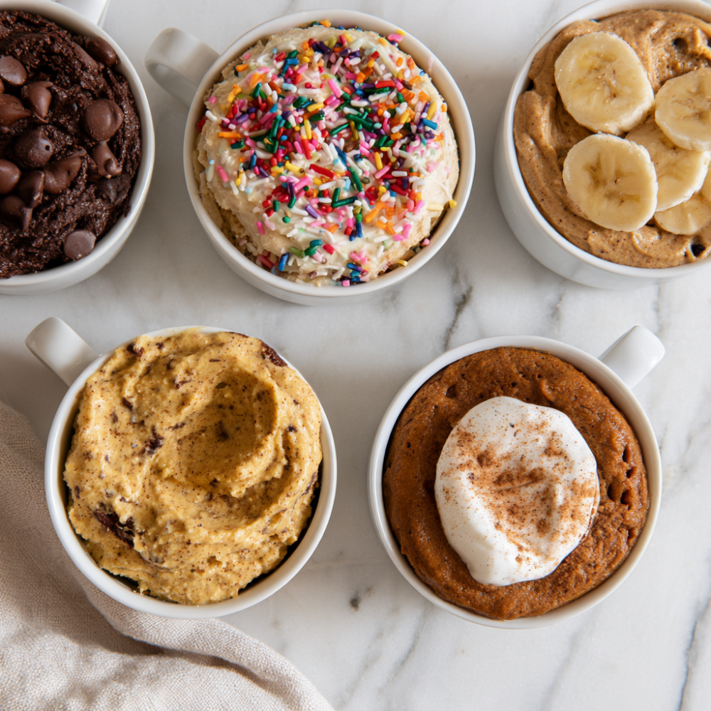 Protein Powder Mug Cakes