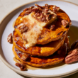 Protein Pumpkin Pancakes with toppings