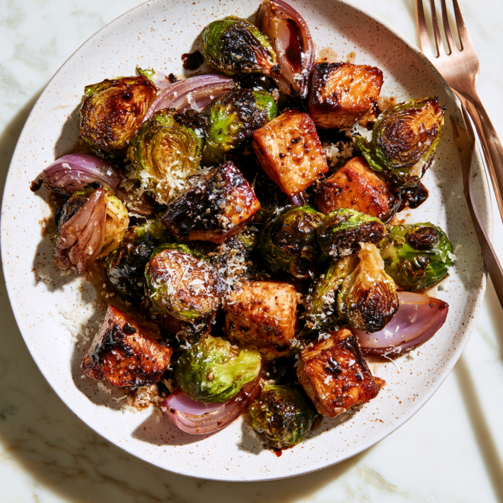 Recipe 4_ Balsamic Chicken and Brussels Sprouts Sheet Pan