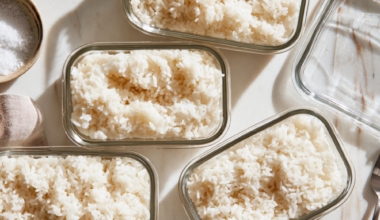 Rice Meal Prep