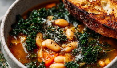Rustic Tuscan White Bean Soup
