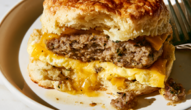 Sandwich 1_ Classic Sausage, Egg & Cheese Biscuit