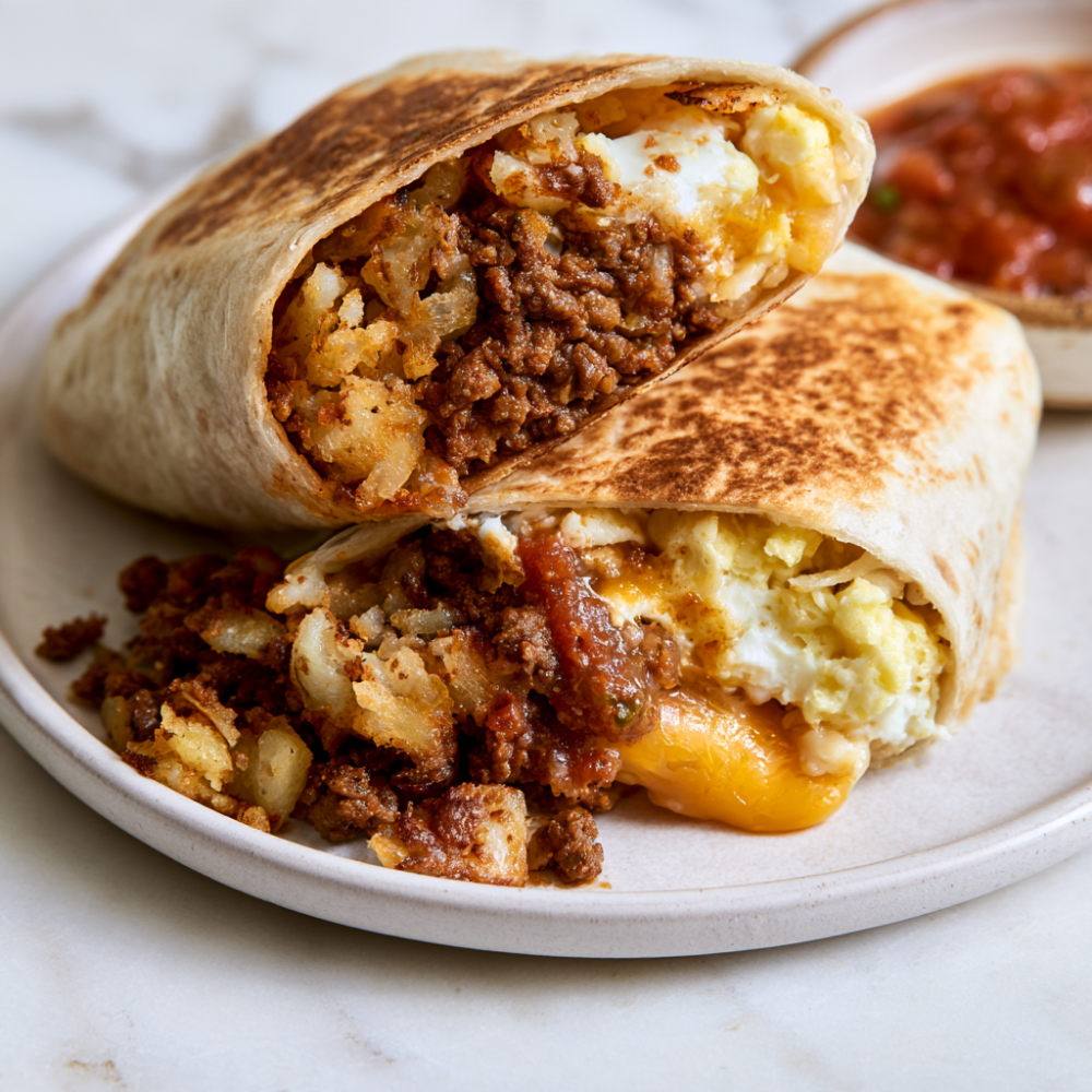 Sandwich 3_ Spicy Chorizo & Egg Breakfast Burrito