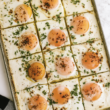 Sheet Pan Eggs for Breakfast Sandwiches