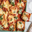 Sheet Pan Lasagna with Ground Beef & Spicy Sausage