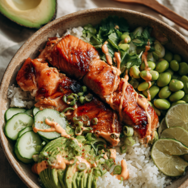 Teriyaki Teriyaki Salmon Bowl