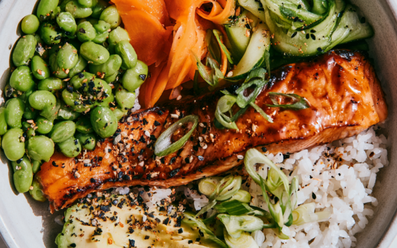 The Miso Salmon Glow Bowl