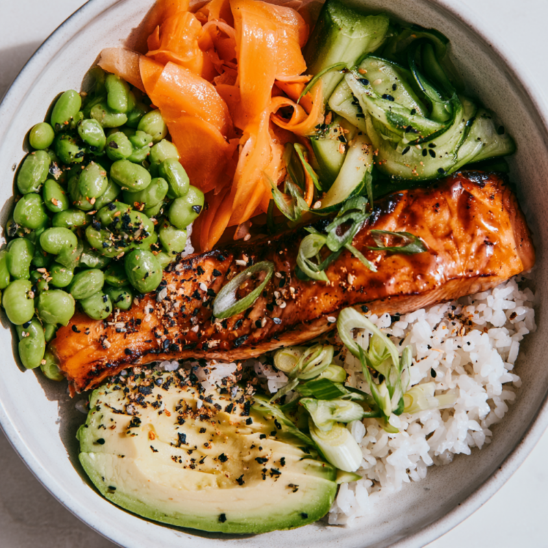 The Miso Salmon Glow Bowl