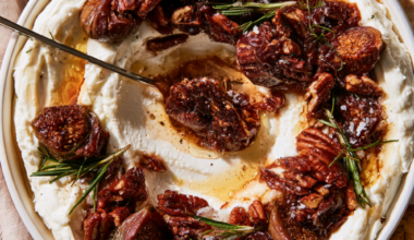 Whipped Feta with Honey, Fig & Rosemary