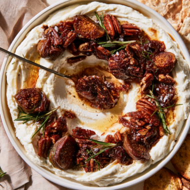 Whipped Feta with Honey, Fig & Rosemary