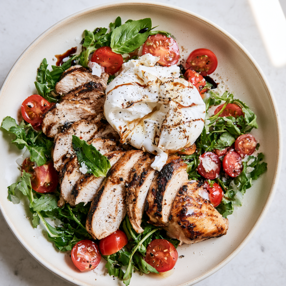 burrata salad-plated