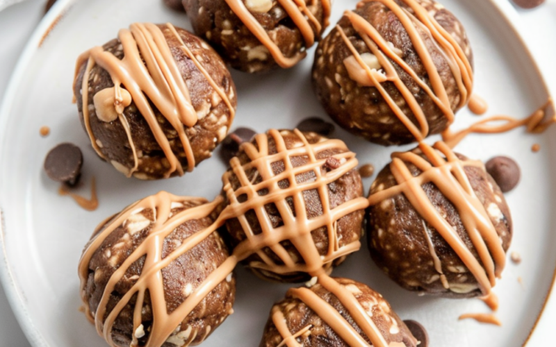 Chewy Peanut Butter Protein Balls