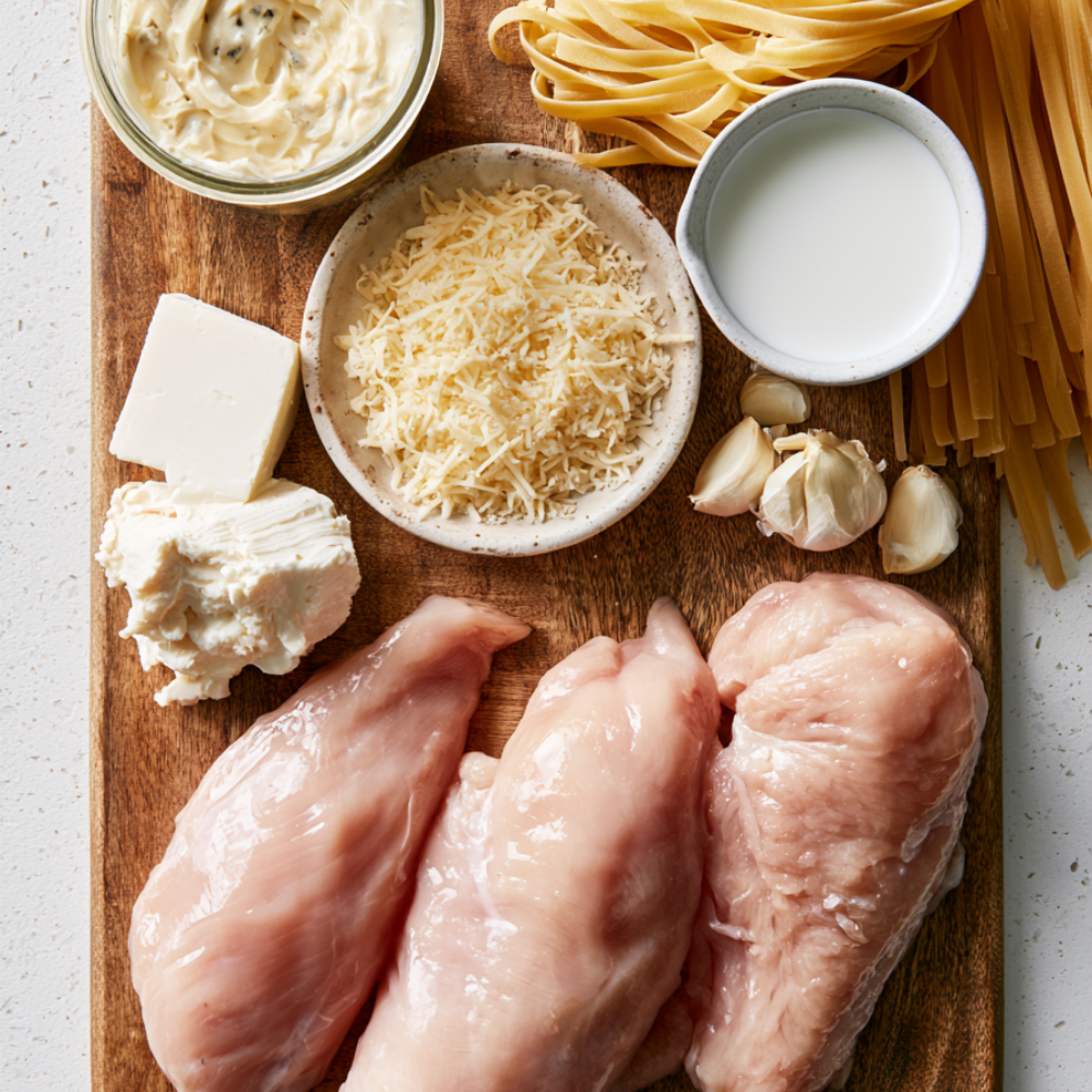 chicken Alfredo Ingredients