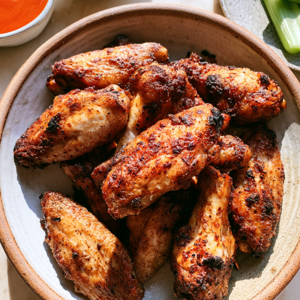 chicken wings-before coating