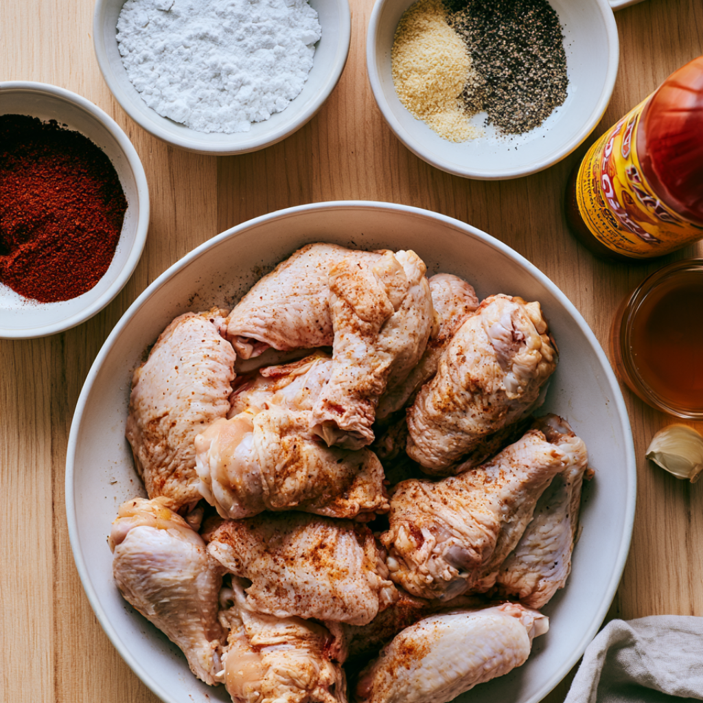 chicken wings-ingredients