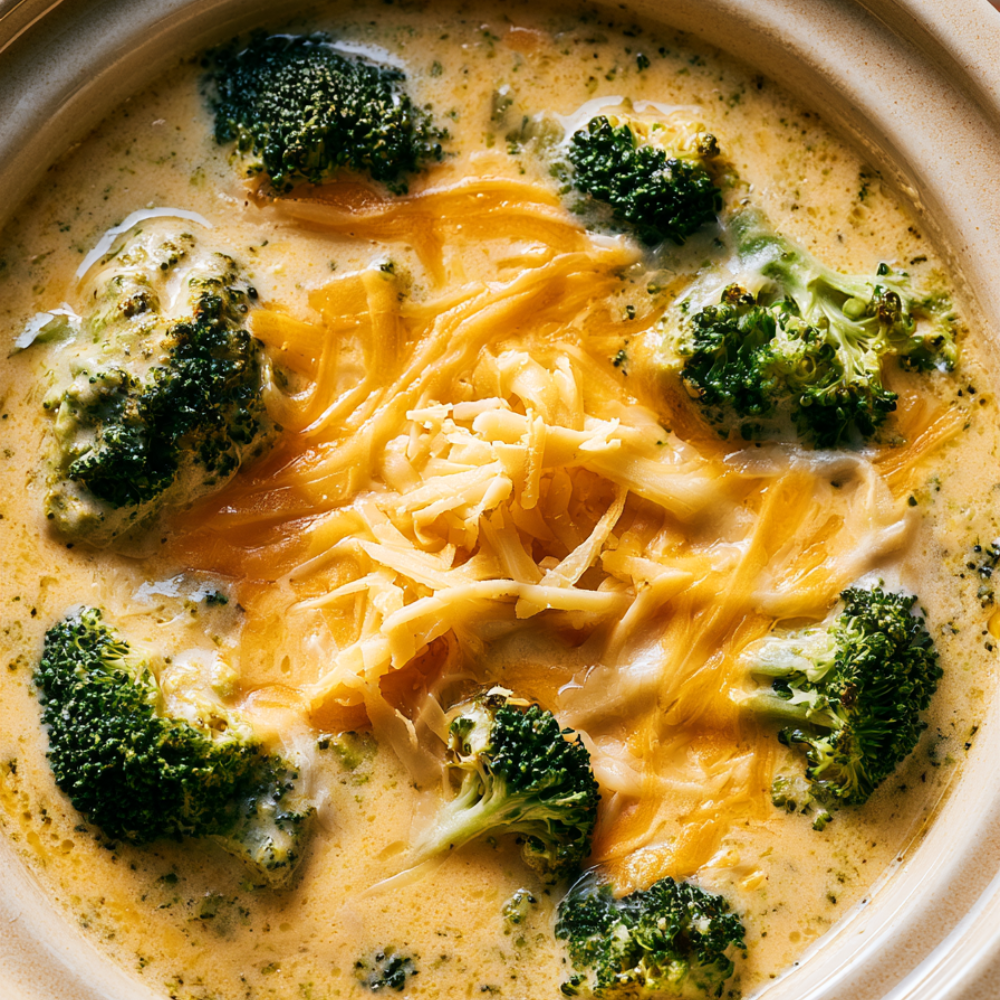 crockpot broccoli cheese soup