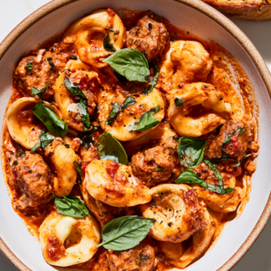 crockpot tortellini recipes-served
