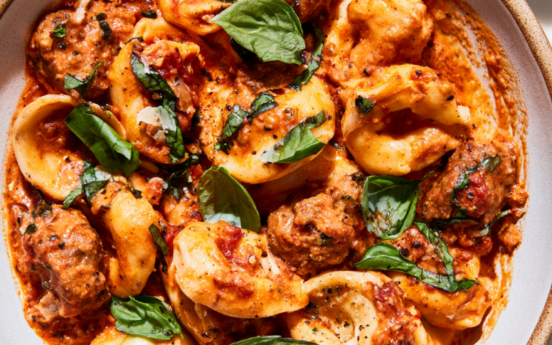 crockpot tortellini recipes-served