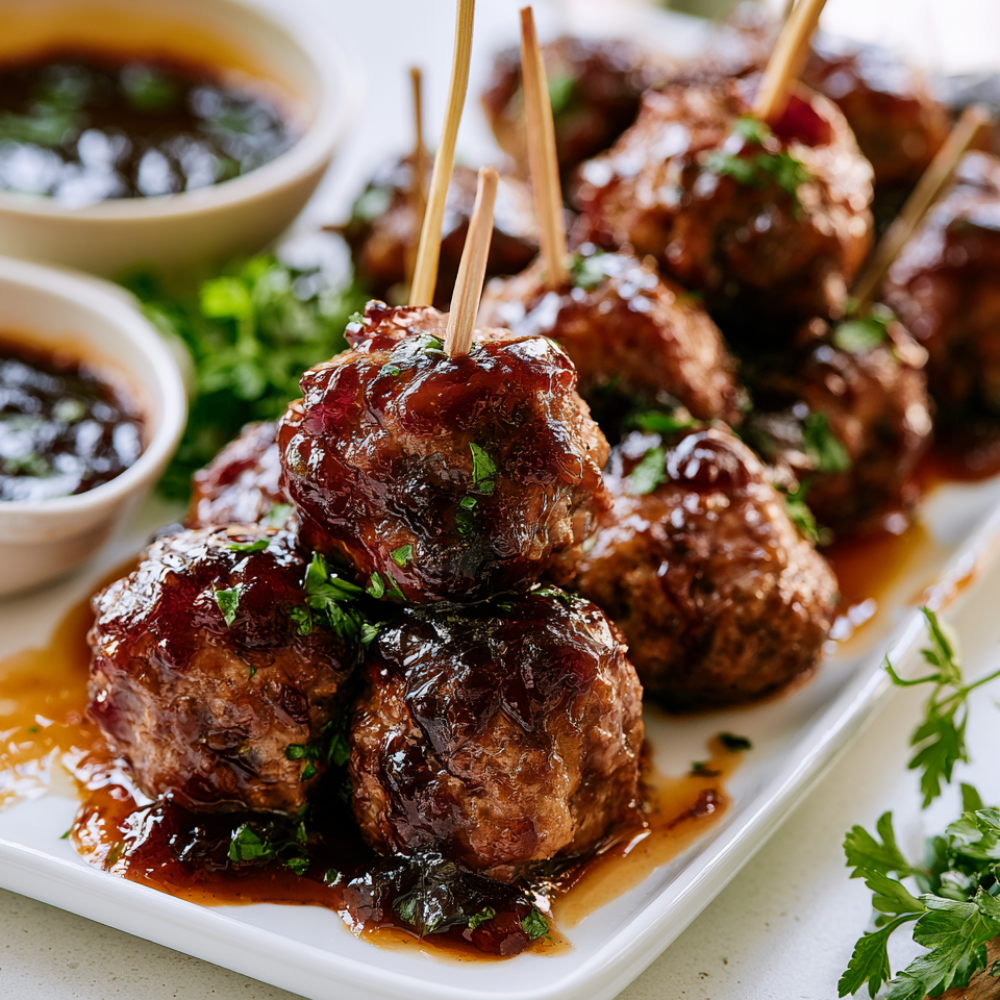 grape jelly meatballs crockpot-party appetizers