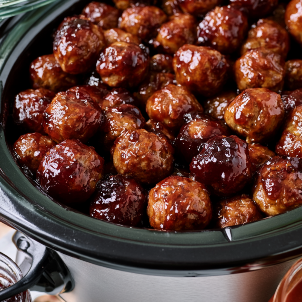 grape jelly meatballs crockpot