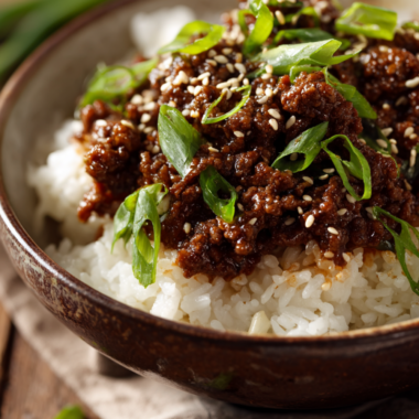 Korean ground beef