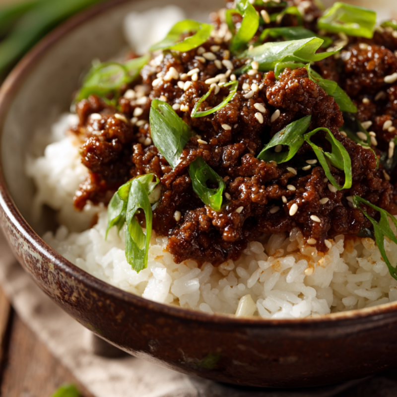 Korean ground beef