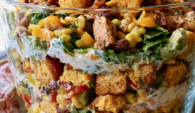 layered Cornbread Salad