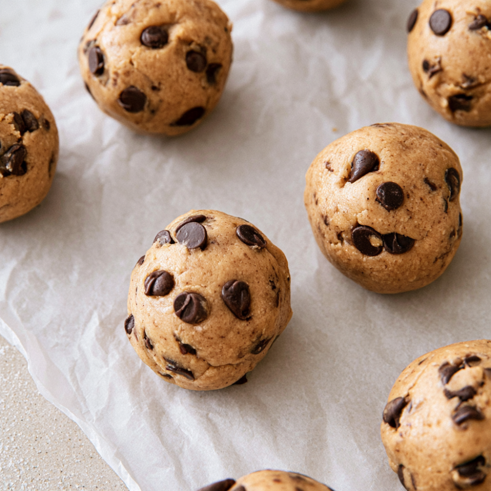 protein cookie dough balls