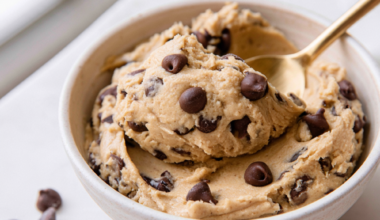 protein cookie dough-bowl