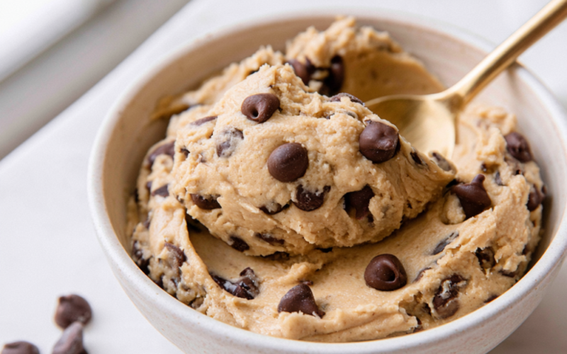 protein cookie dough-bowl