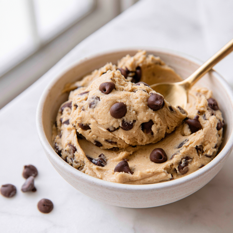 protein cookie dough-bowl