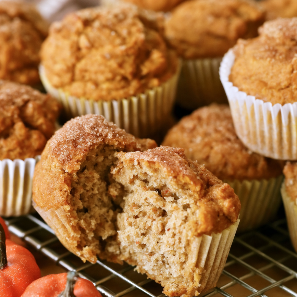 pumpkin protein muffins