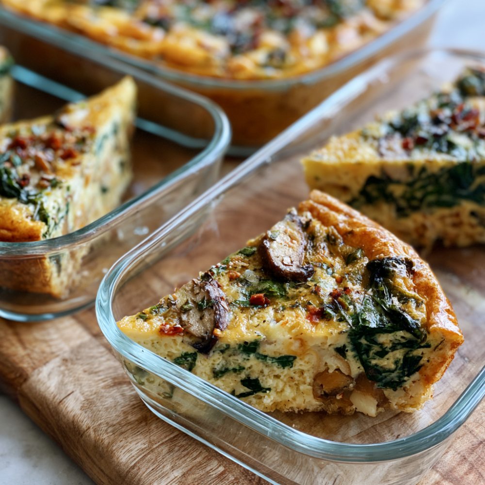 quiche meal prep