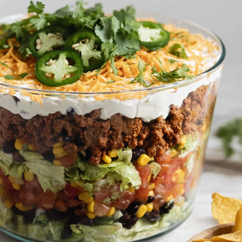 seven layer salad-variations