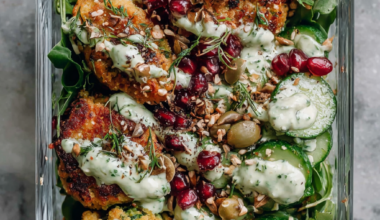 3. Falafel Power Bowl with Tahini Drizzle — 22g Protein