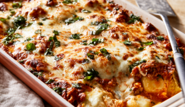 4-Ingredient Ravioli Lasagna