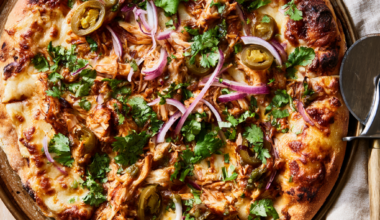 BBQ Chicken Pizza -whole pizza