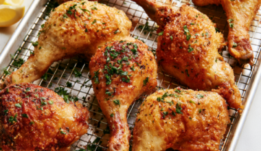 Baked Chicken Legs In The Oven Recipe-Baked
