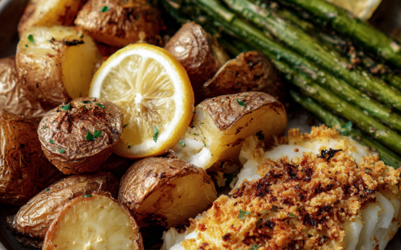 Baked Cod Recipe-plated