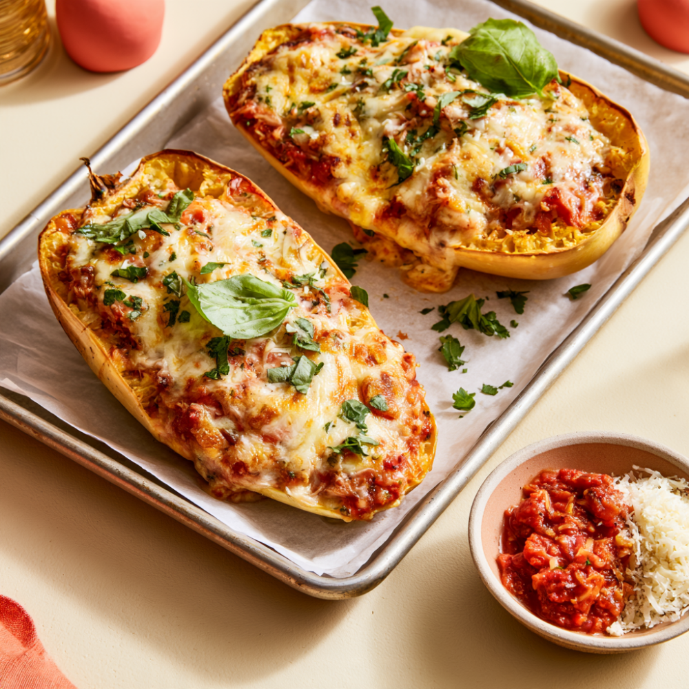 Baked Spaghetti Squash Recipe-baked