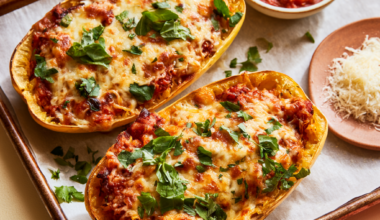 Baked Spaghetti Squash Recipe-baking sheet