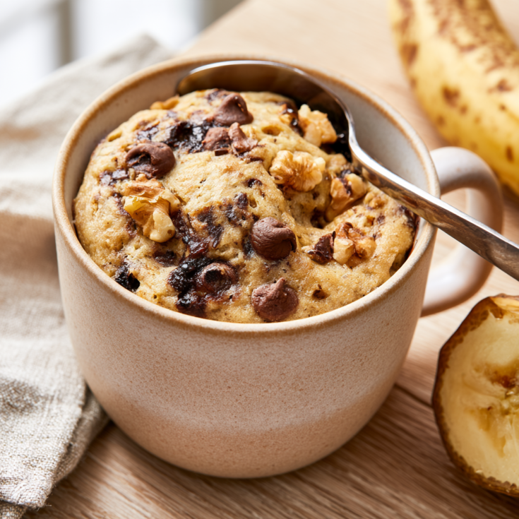 Banana Bread Mug Cake