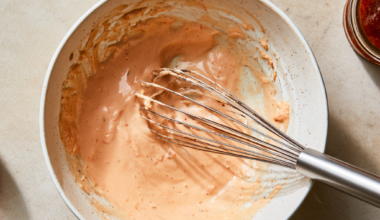 Bang Bang sauce-mixing