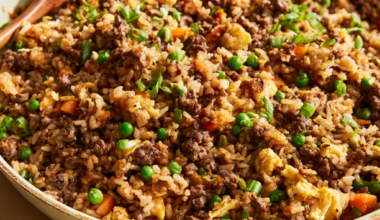 Beef Fried Rice-one pan