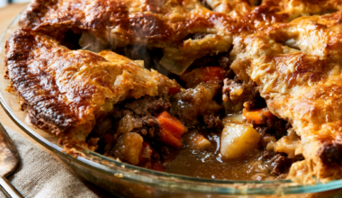 Beef Pot Pie with Ground Beef